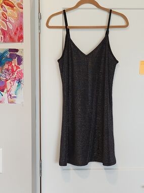 brandy melville glitter dress LaDivine CD990 Prom Dress - Black
